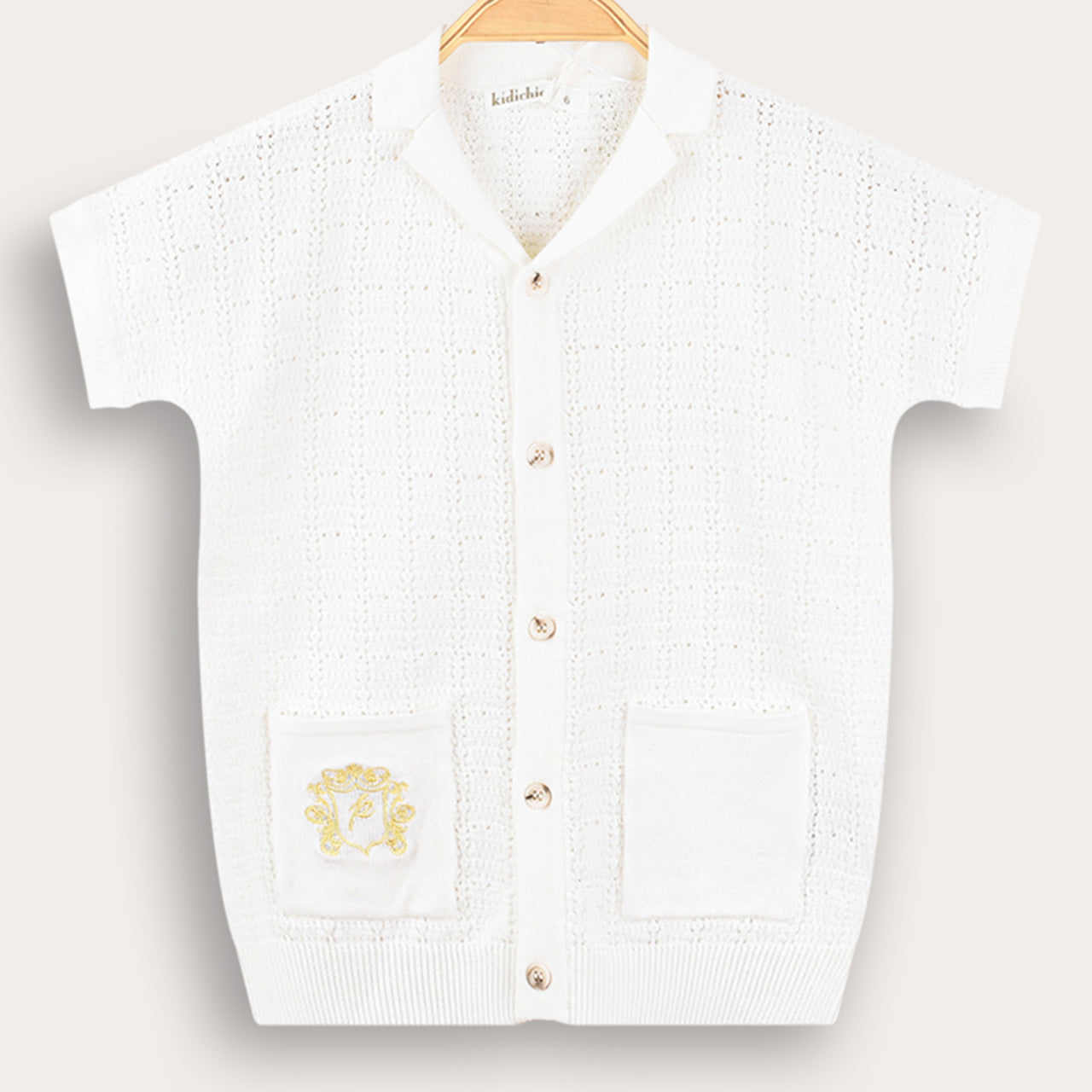 Crochet Knit Shirt
