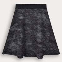 Wash Print Bell Skirt