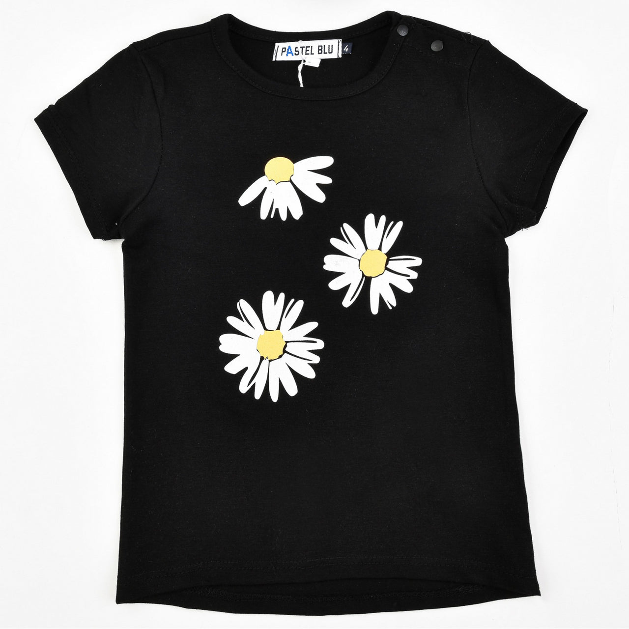 SS Baby Shirt With Flowers