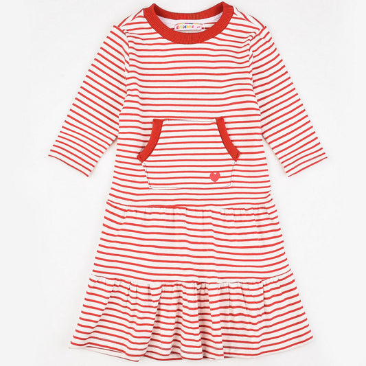 Ruffles Striped Dress