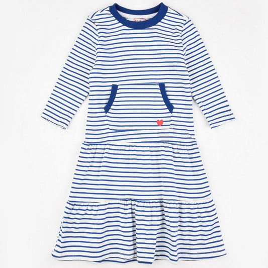 Ruffles Striped Dress