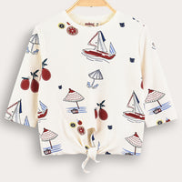 Melange Girls Skyler Top
