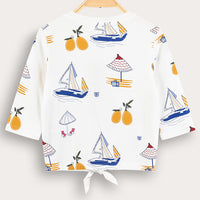 Melange Girls Skyler Top