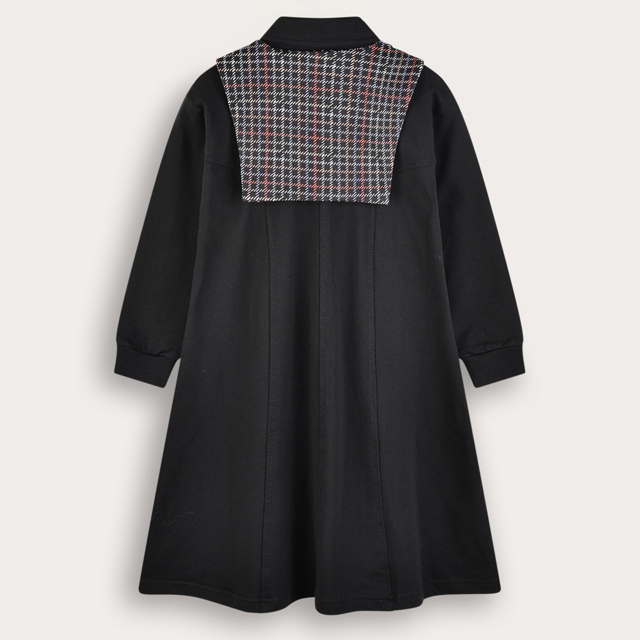 French Terry Collar Dress