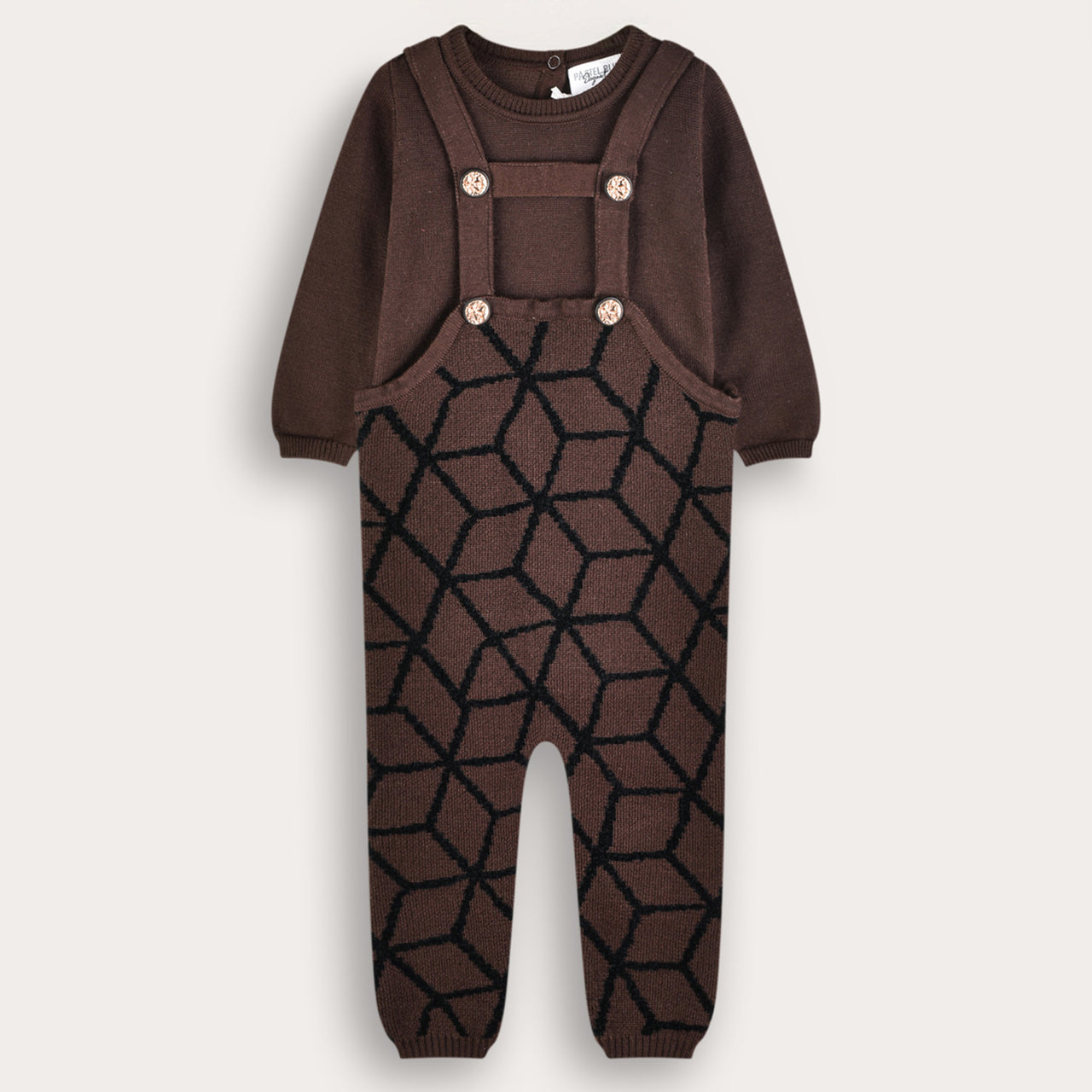 Knit Geometric Cardigan
