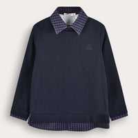 French Terry Combo Shirt