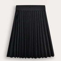 Velvet Pleated Skirt