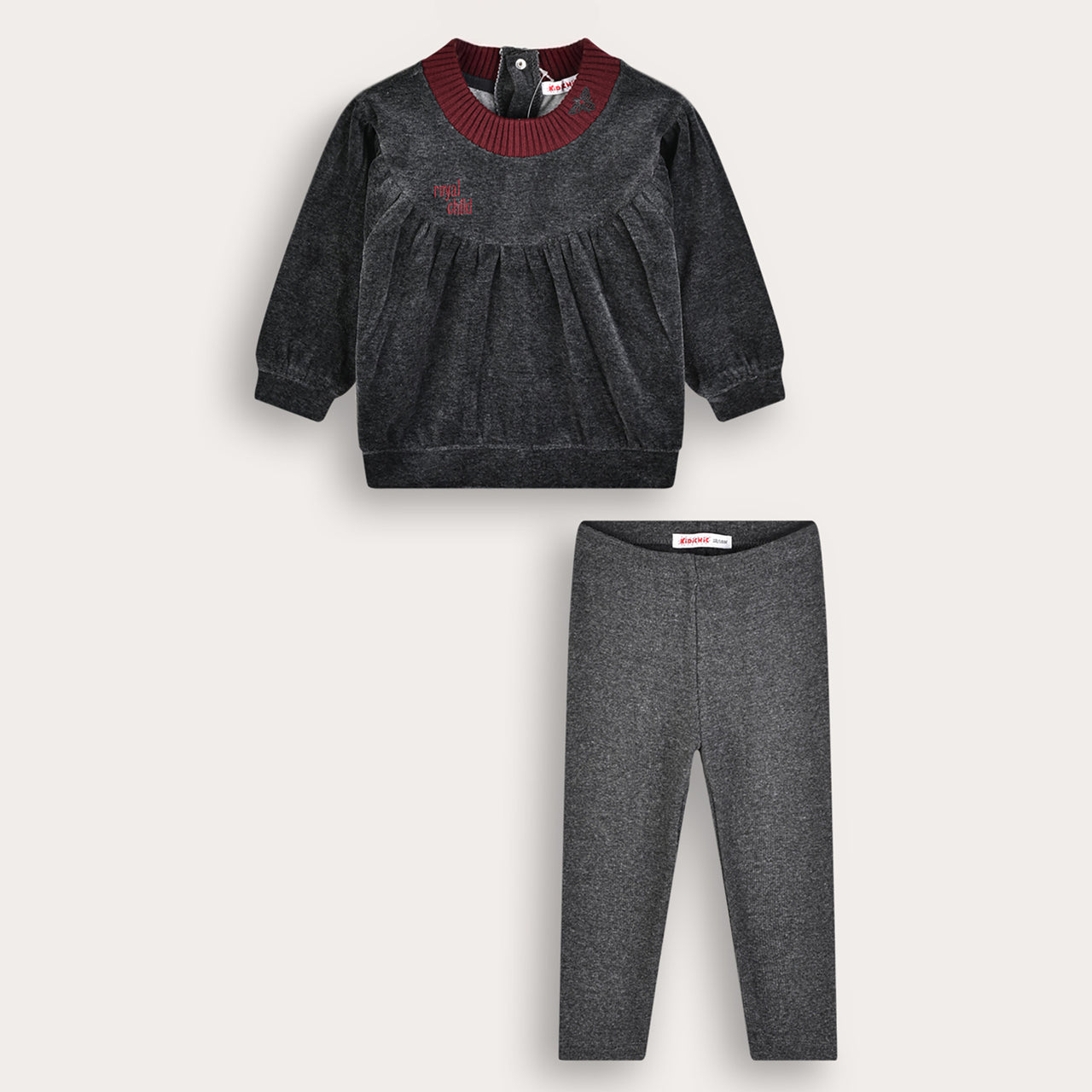 Baby Girl Velvet Set
