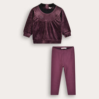 Baby Girl Velvet Set