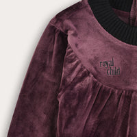 Baby Girl Velvet Set