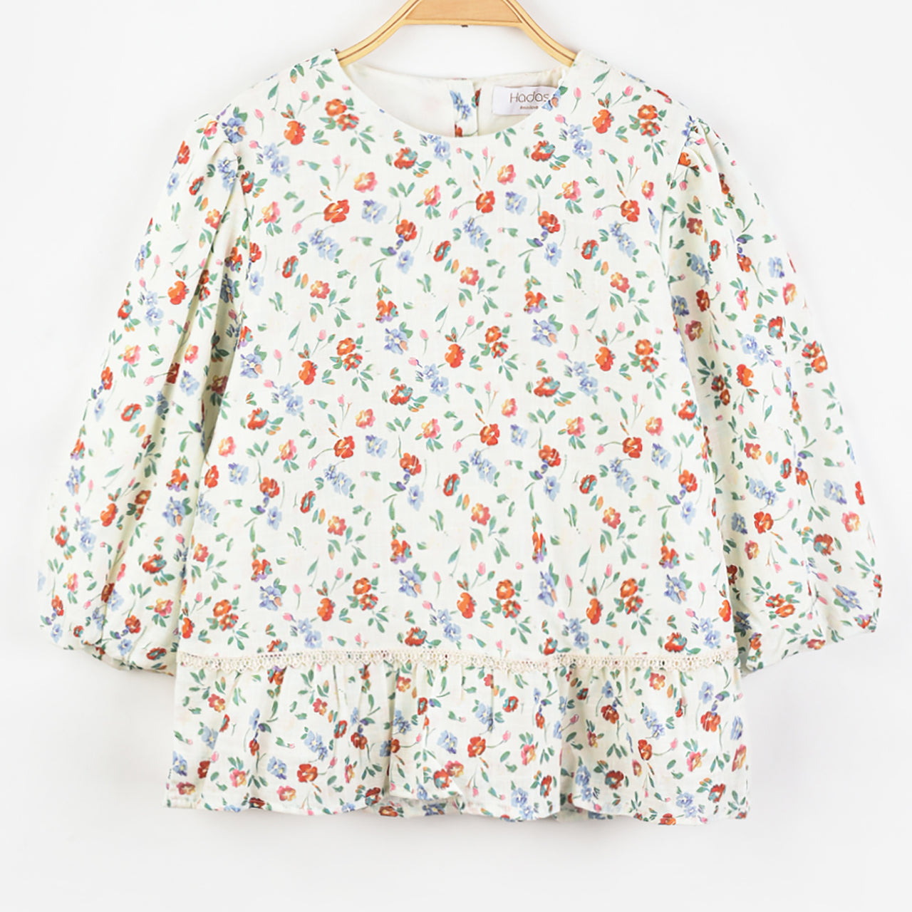 Hadas Lace and Cotton Top