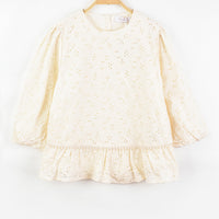 Hadas Lace and Cotton Top