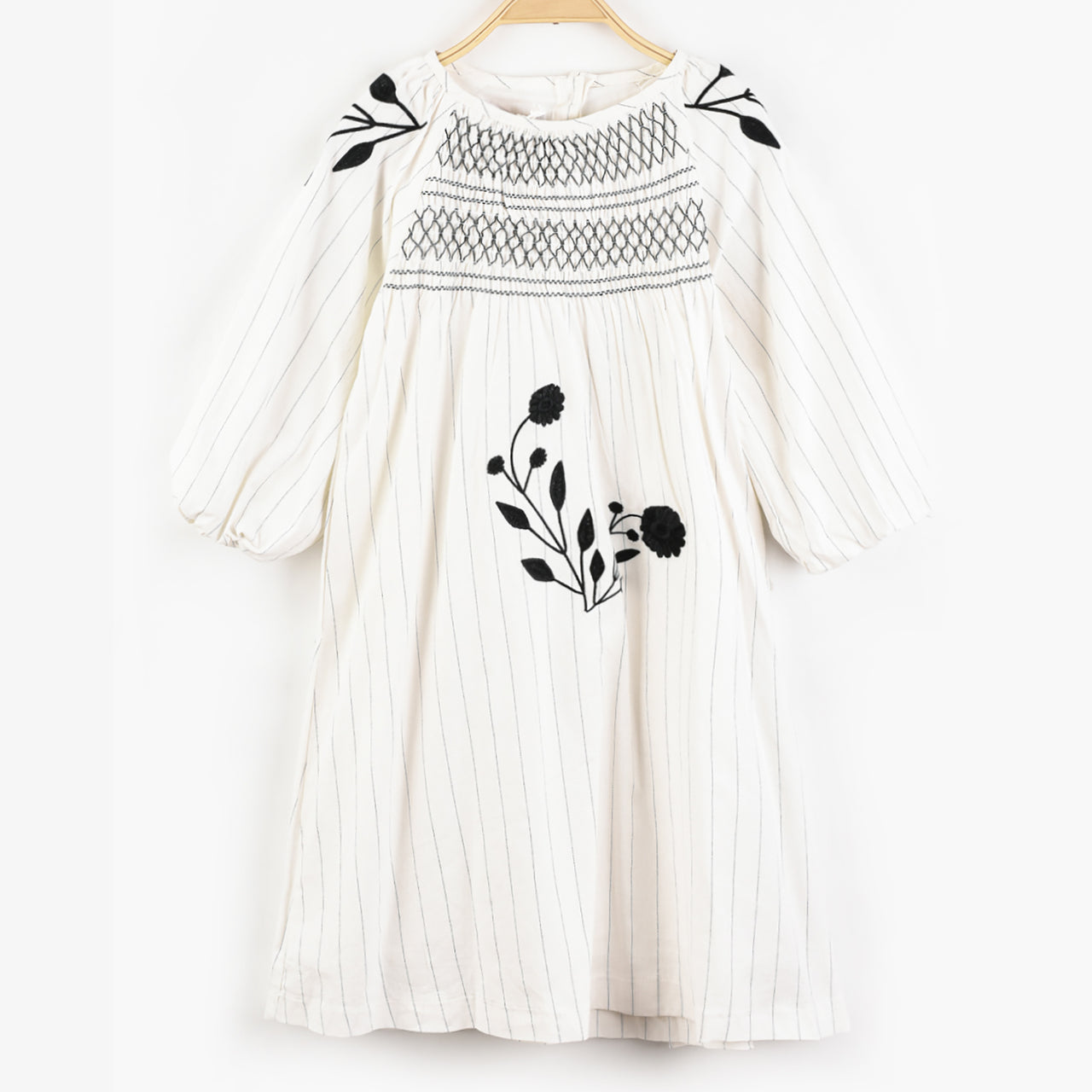 Hadas Linen Striped Dress