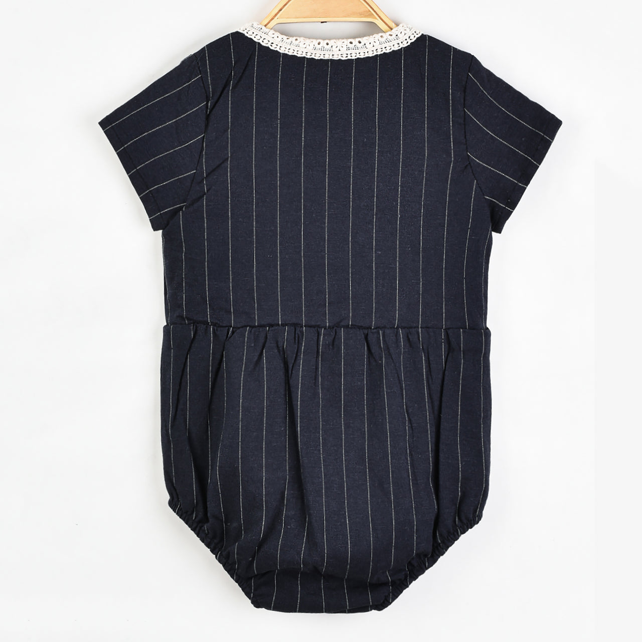 Hadas Linen Striped Romper