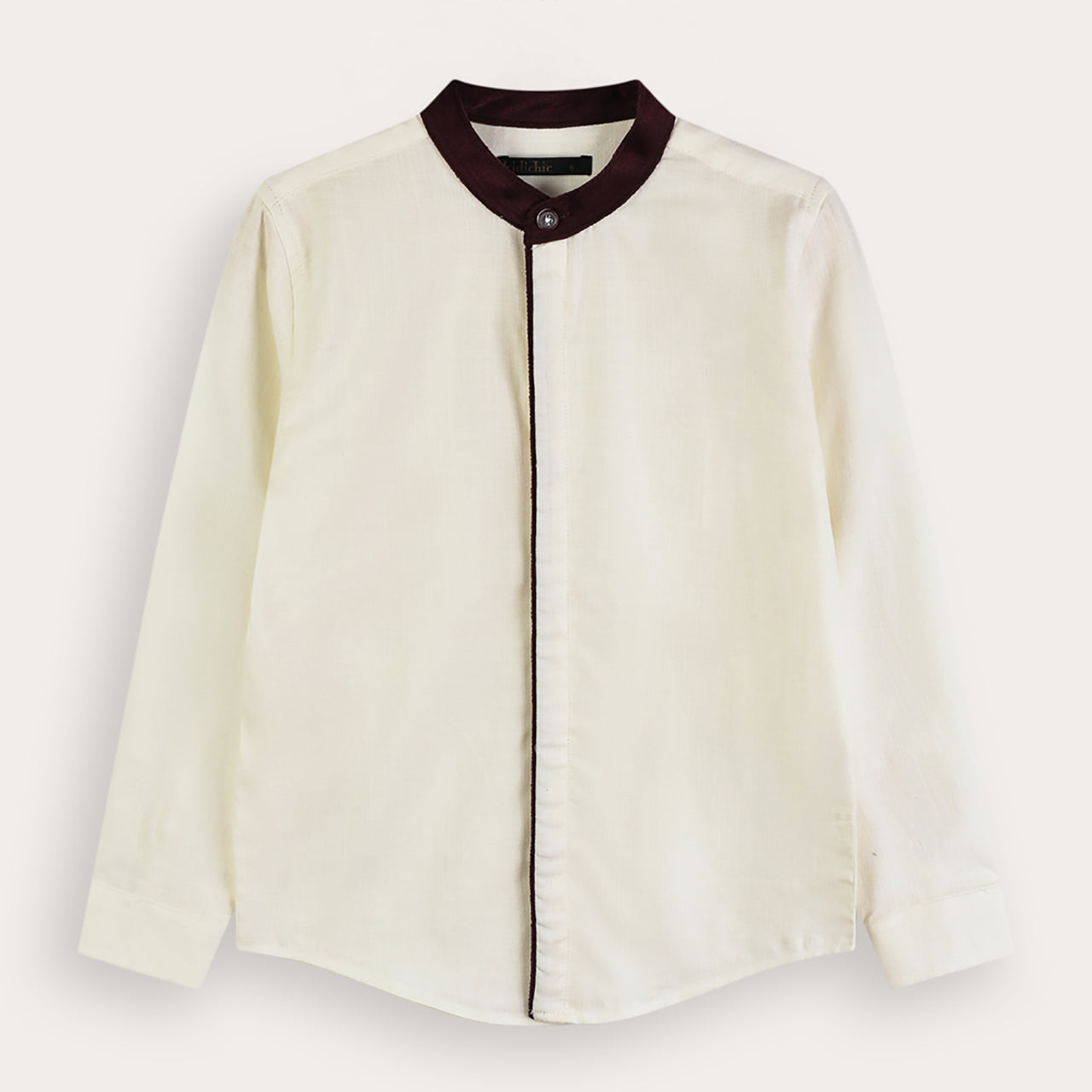 Velour Collar Shirt