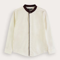 Velour Collar Shirt
