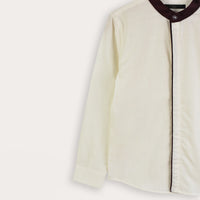 Velour Collar Shirt