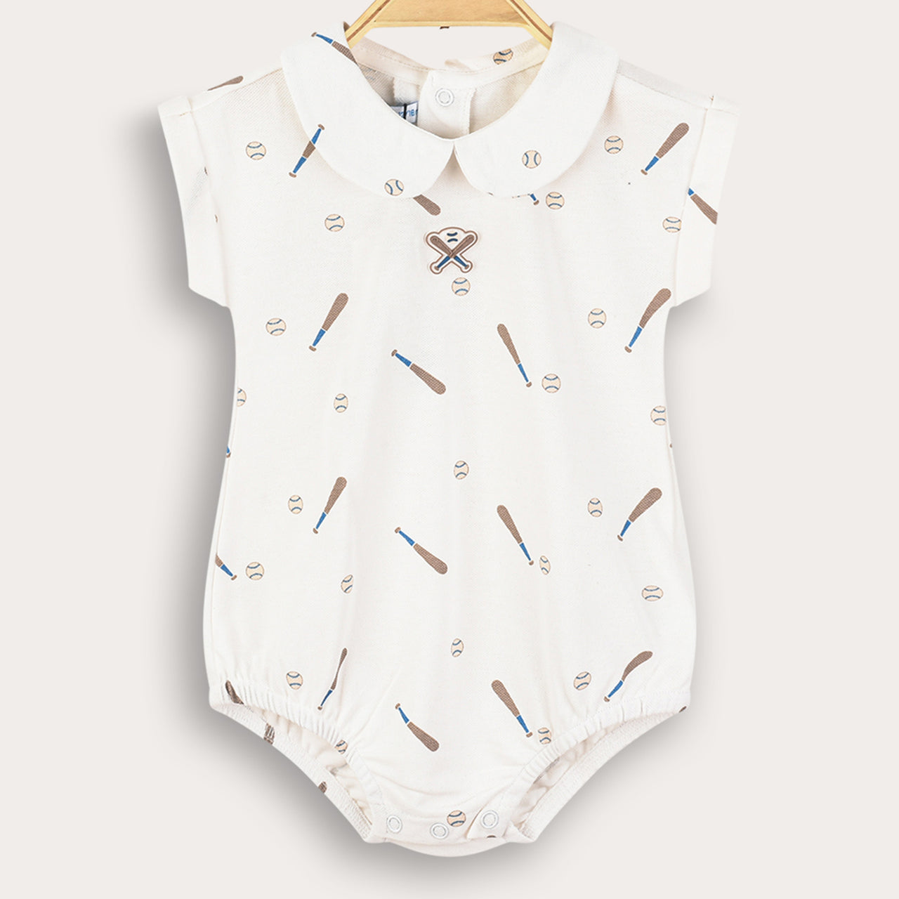 Baby Girl Baseball Overall