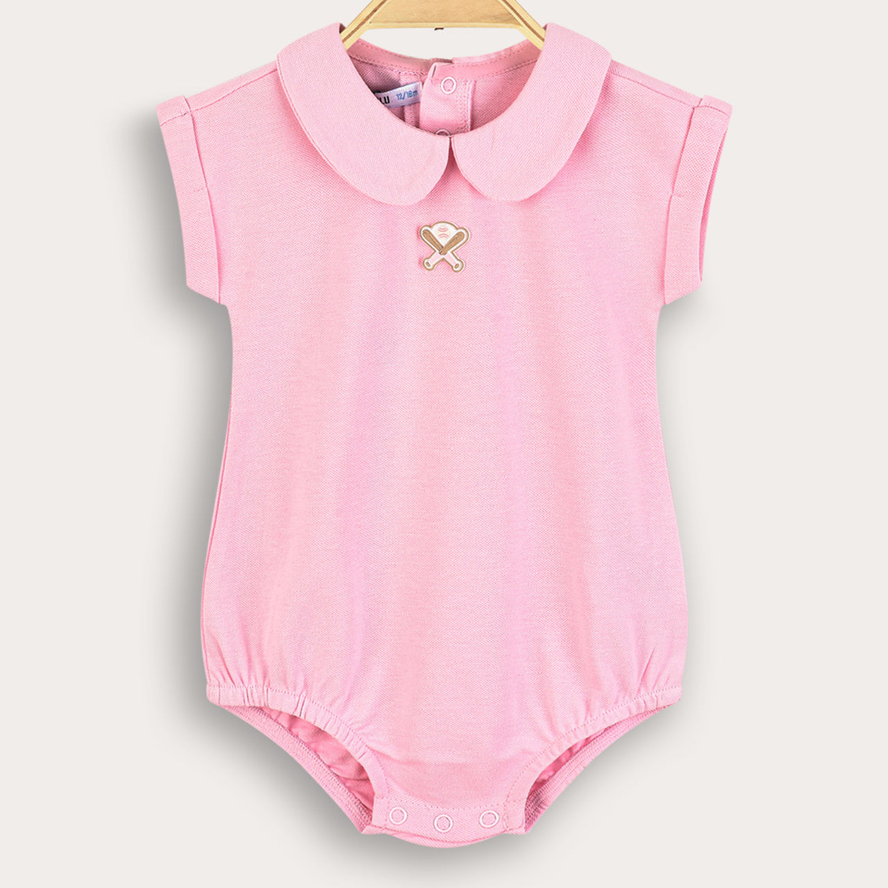 Baby Girl Baseball Overall