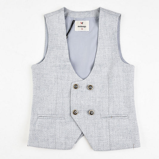 Melange Woven Vest