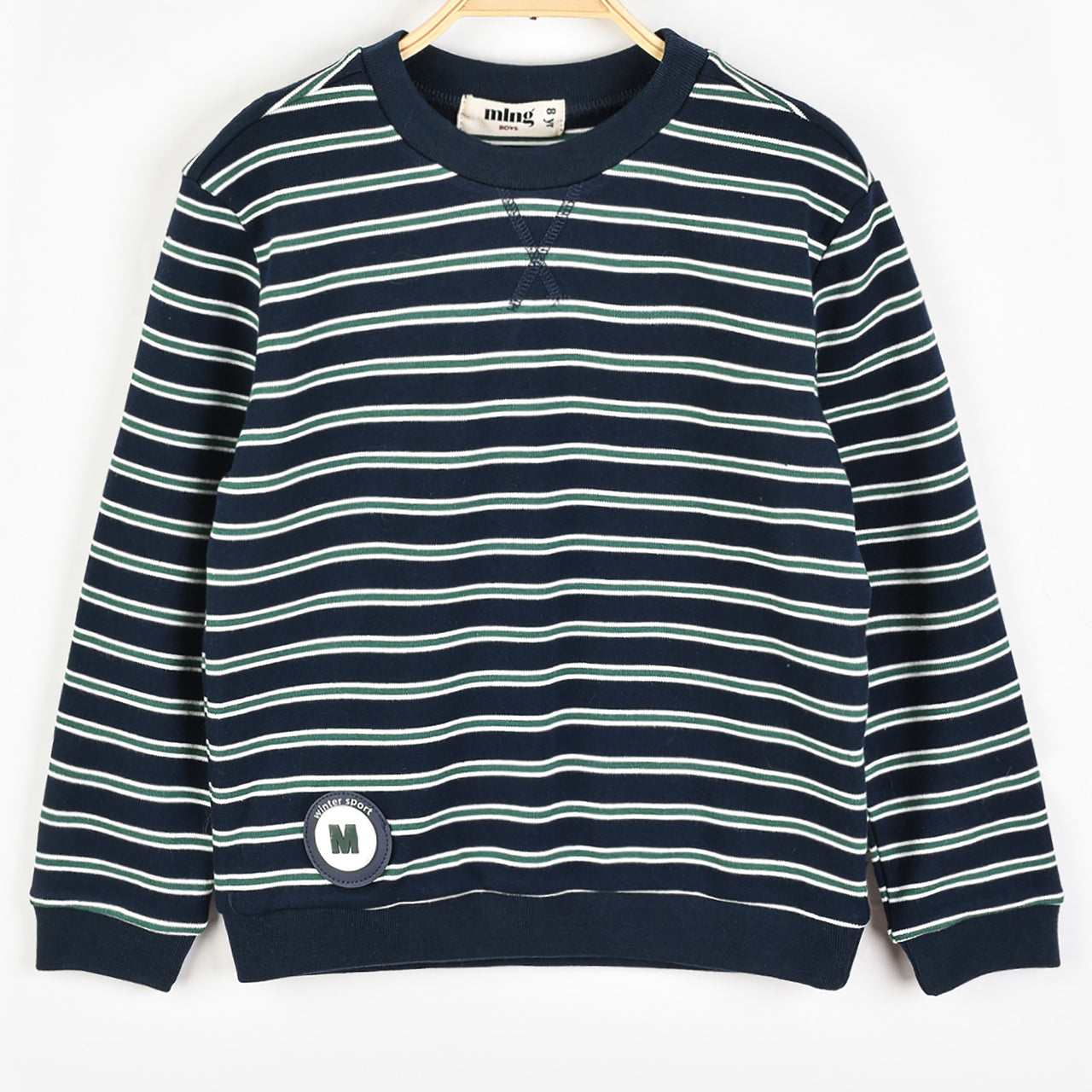 Melange Boys Stripes Shirt