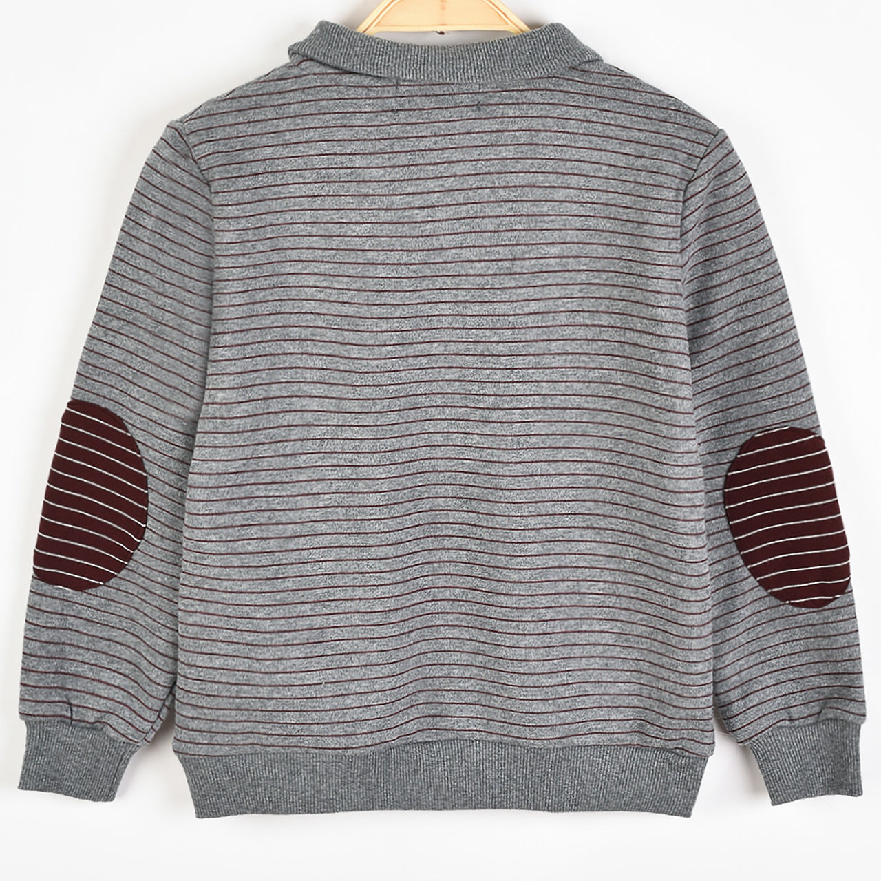 Hadas Stripes Collar Sweatshirt