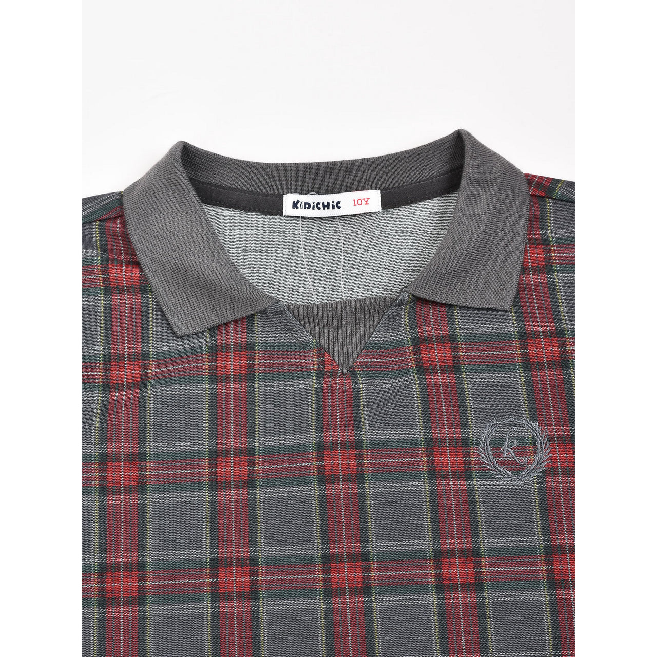 【SATIIIZ】Seddy Check String Hood Shirt Dipper cut over check shirt - satiiiz