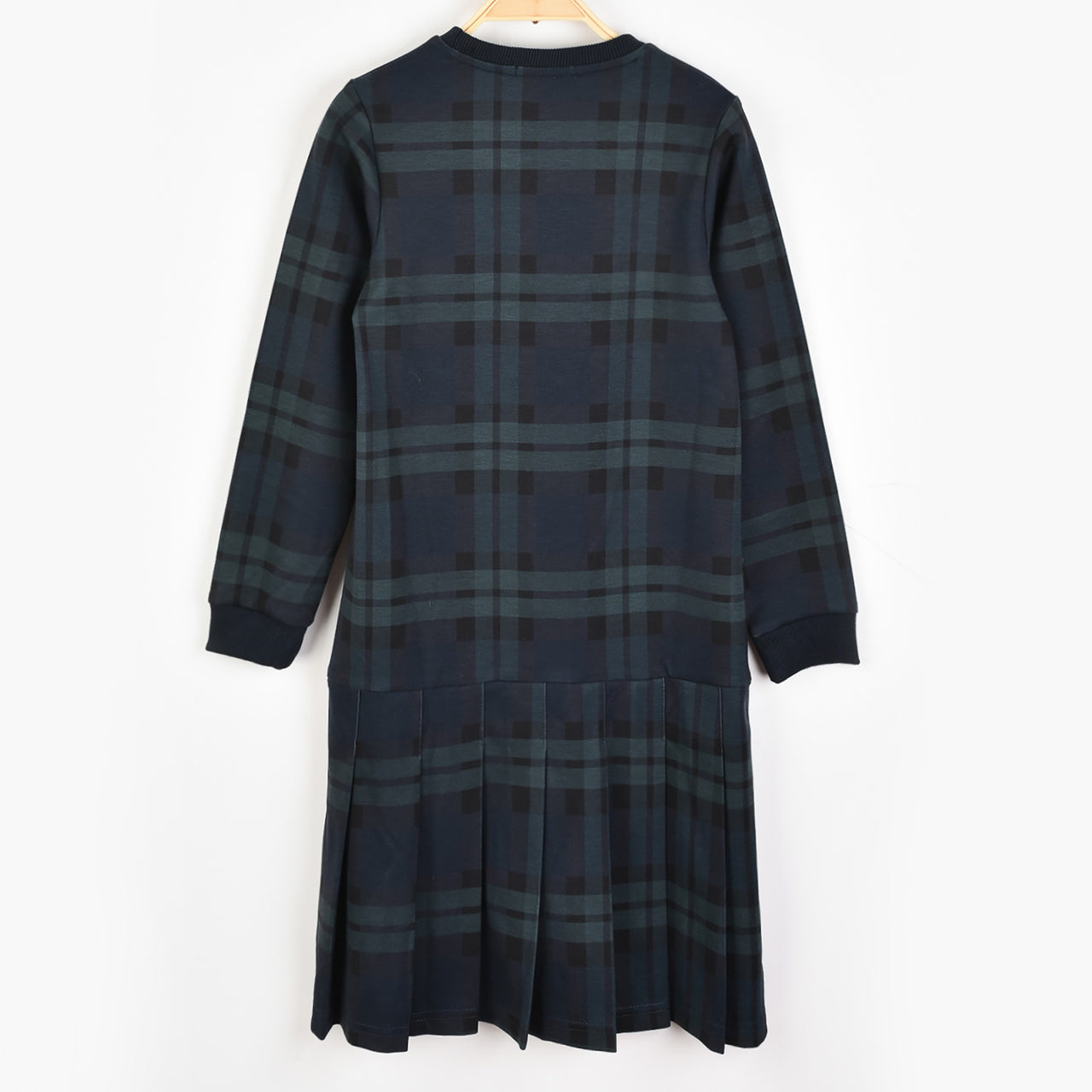 Checkered Print Dress