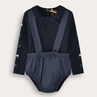 Rib Baby Romper Set