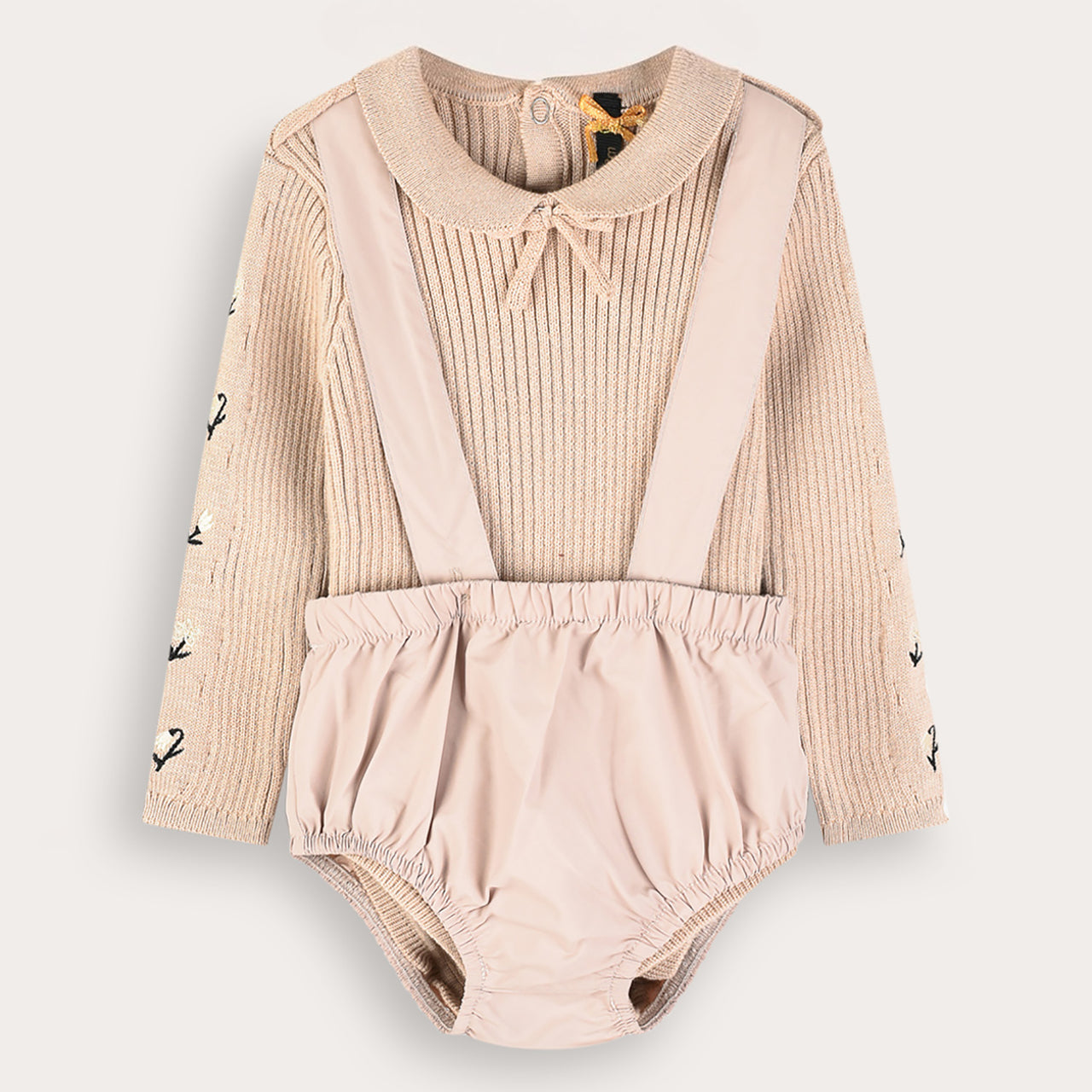 Rib Baby Romper Set