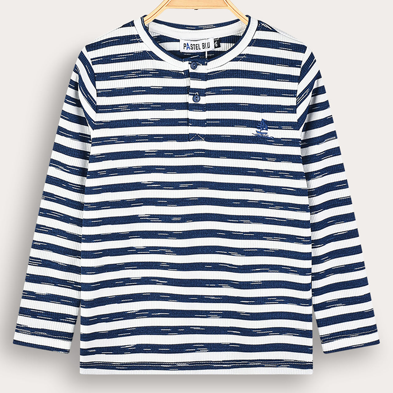 Boys Striped Boat Tee