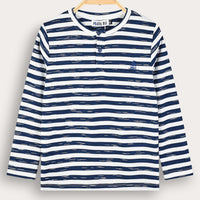 Boys Striped Boat Tee