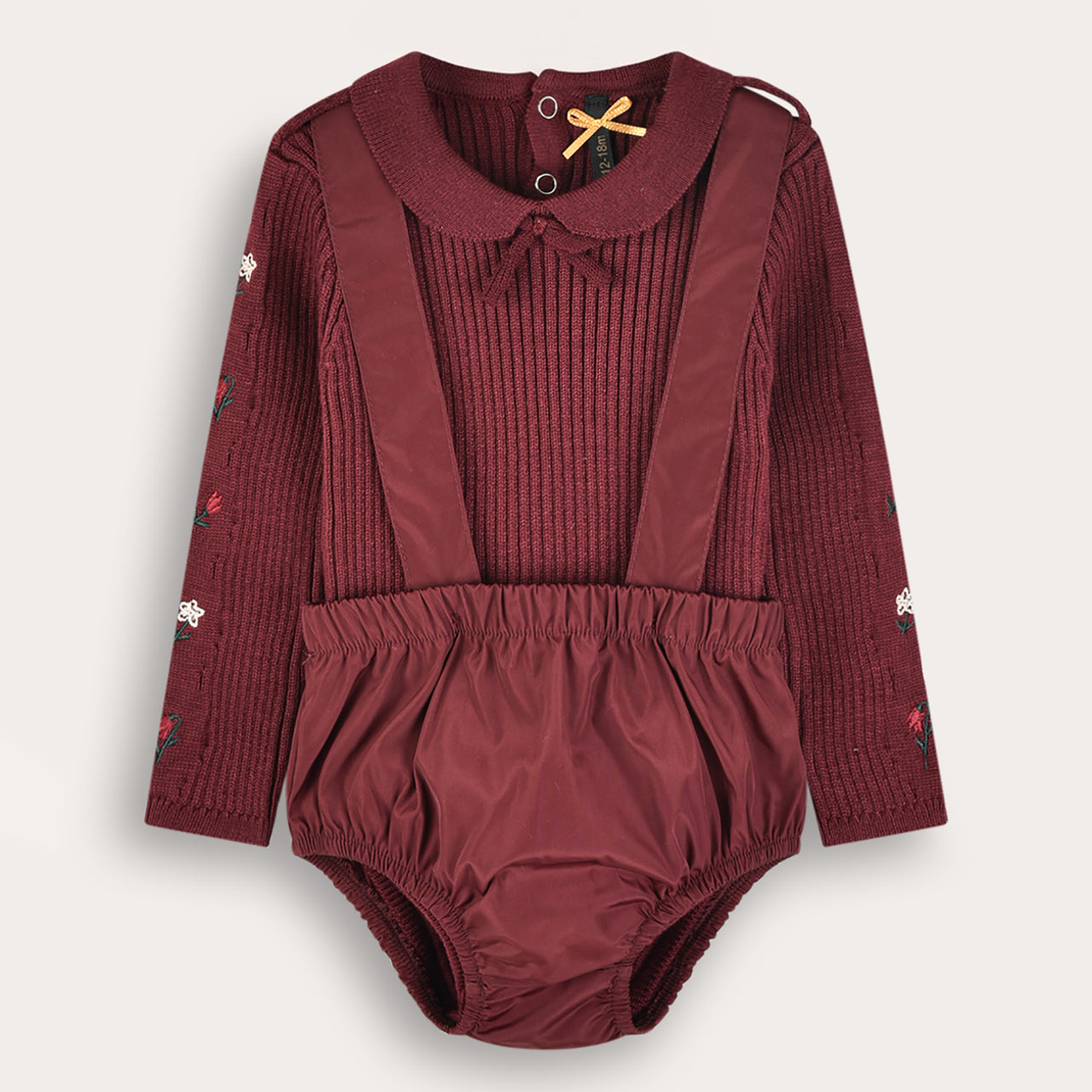 Rib Baby Romper Set