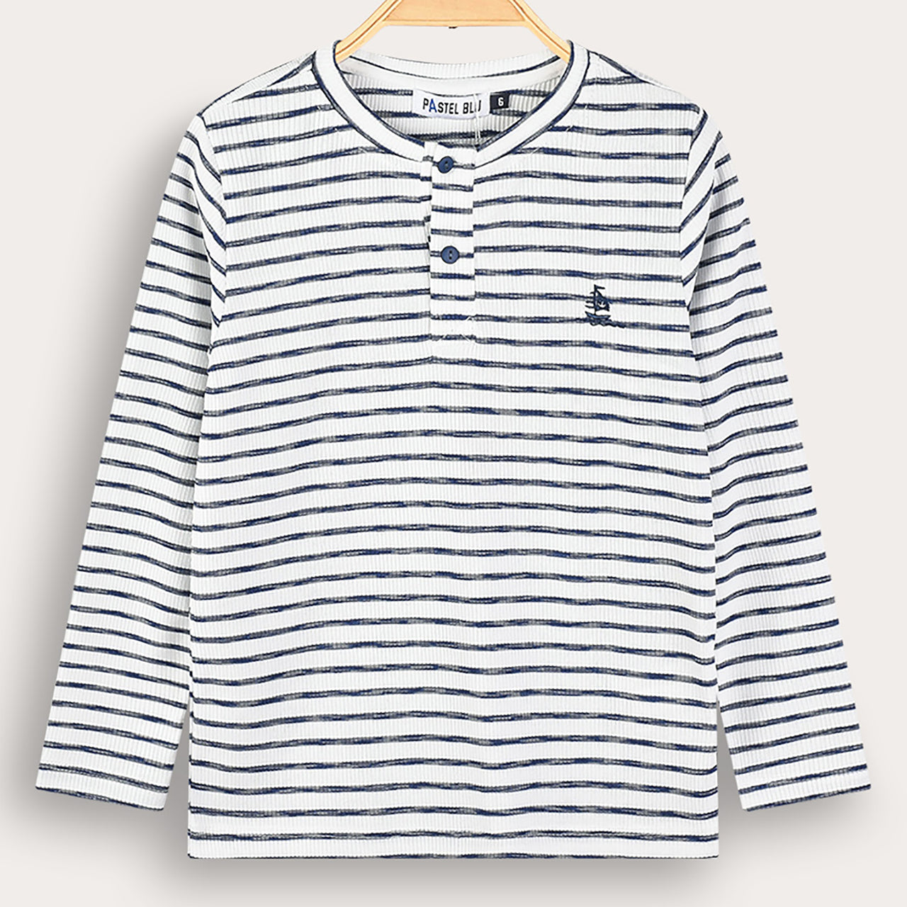 Boys Striped Boat Tee