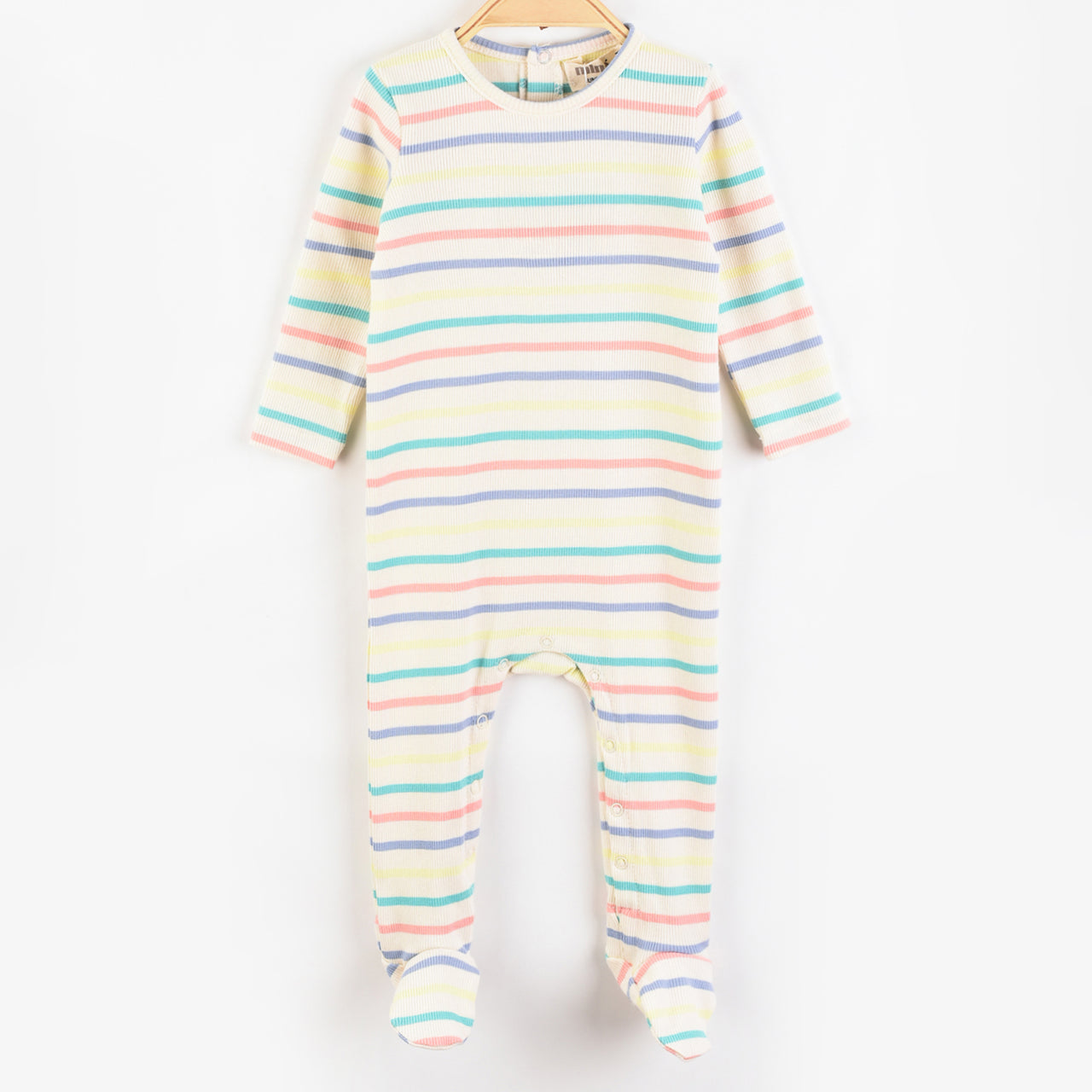 Melange Baby Stripes Rib Stretchie