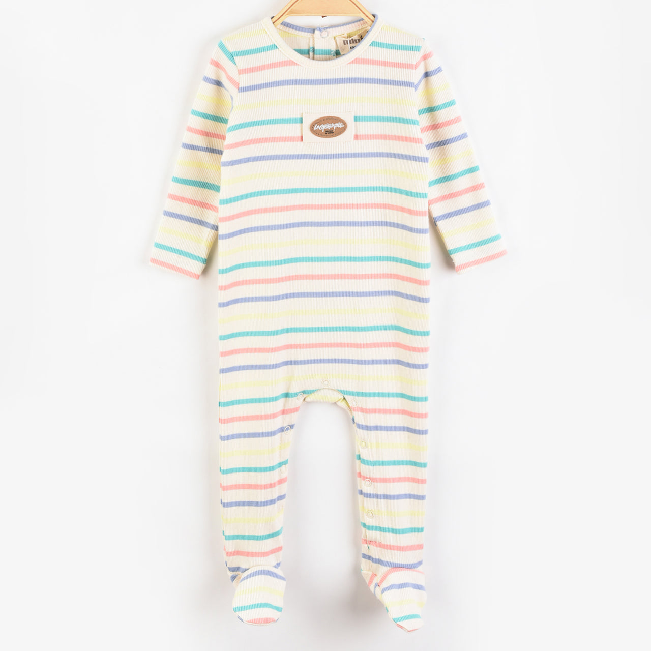 Melange Baby Stripes Rib Stretchie