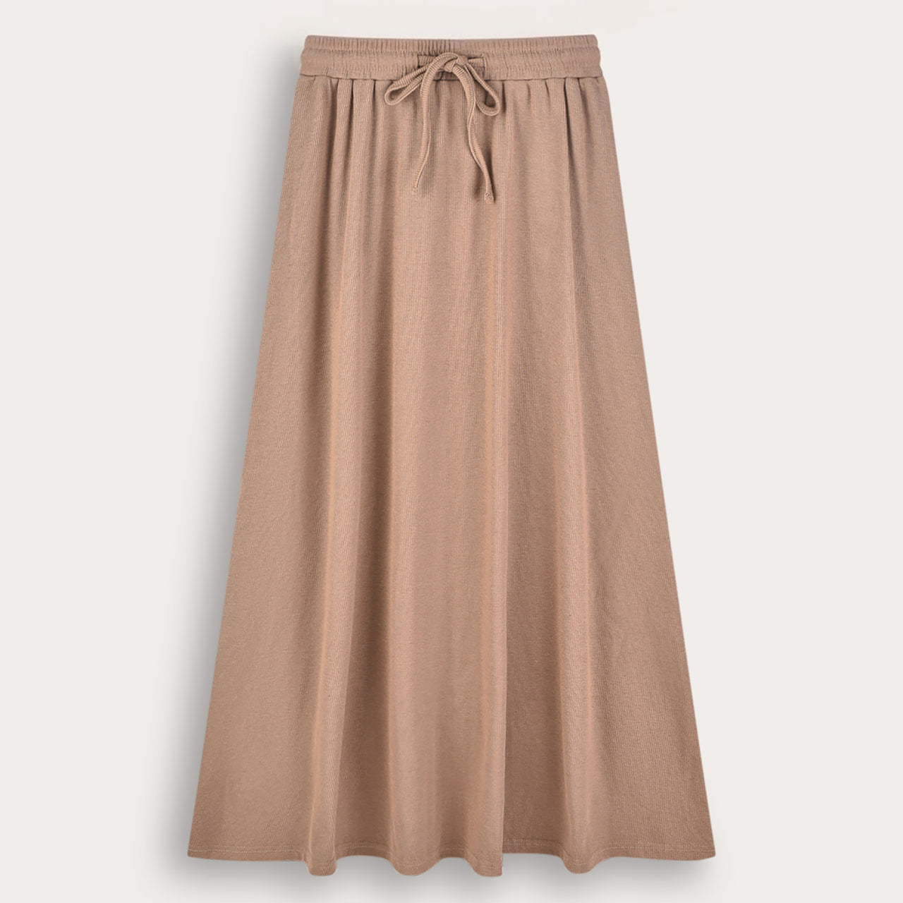 Rib Midi Skirt