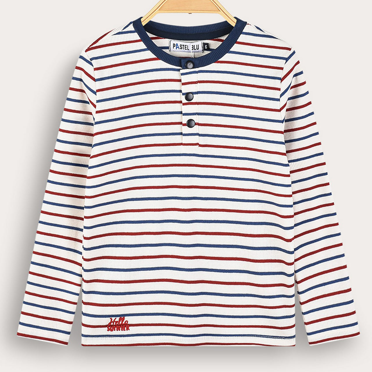 Boys LS Striped Shirt