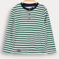 Boys LS Striped Shirt