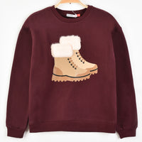 Girls Shoe Sweatshirt