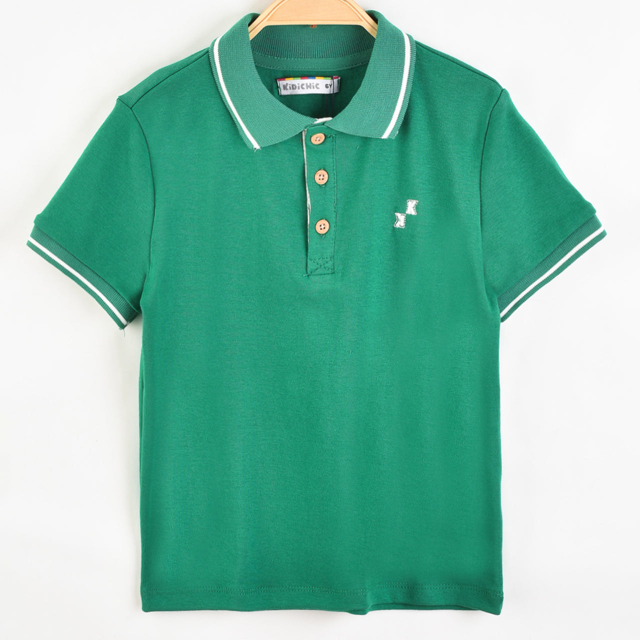 Boys S.S Rib Polo Shirt