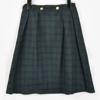 Hadas Jersey Checkered Skirt