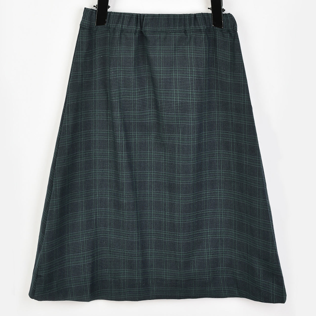 Hadas Jersey Checkered Skirt