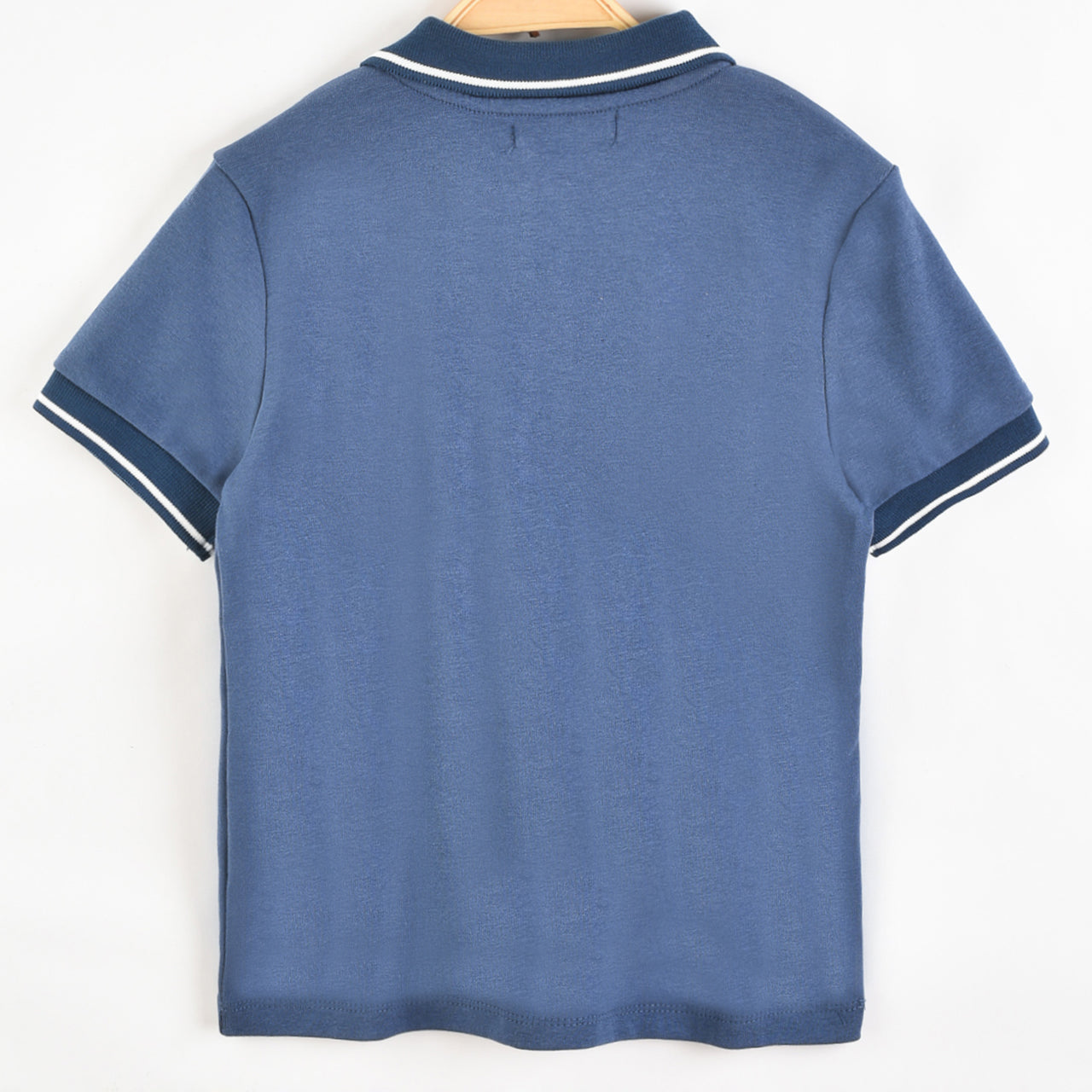 Boys S.S Rib Polo Shirt