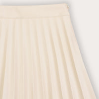 Melange Pleated Skirt