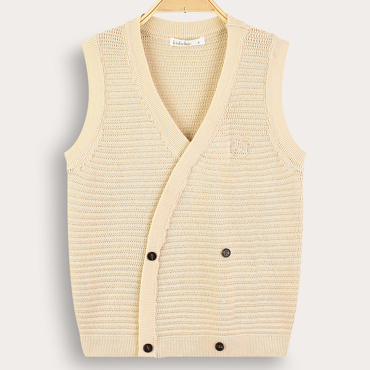 Knit Crochet Vest