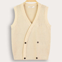 Knit Crochet Vest
