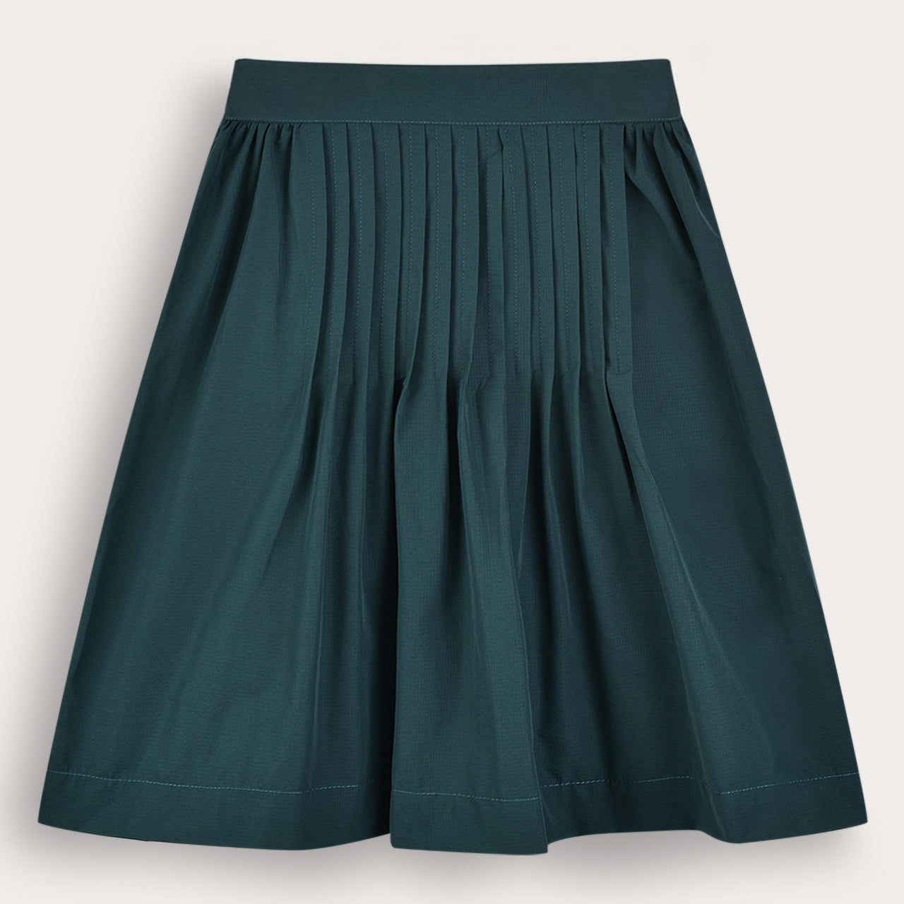 Front Pleated Skirt