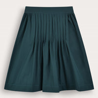 Front Pleated Skirt