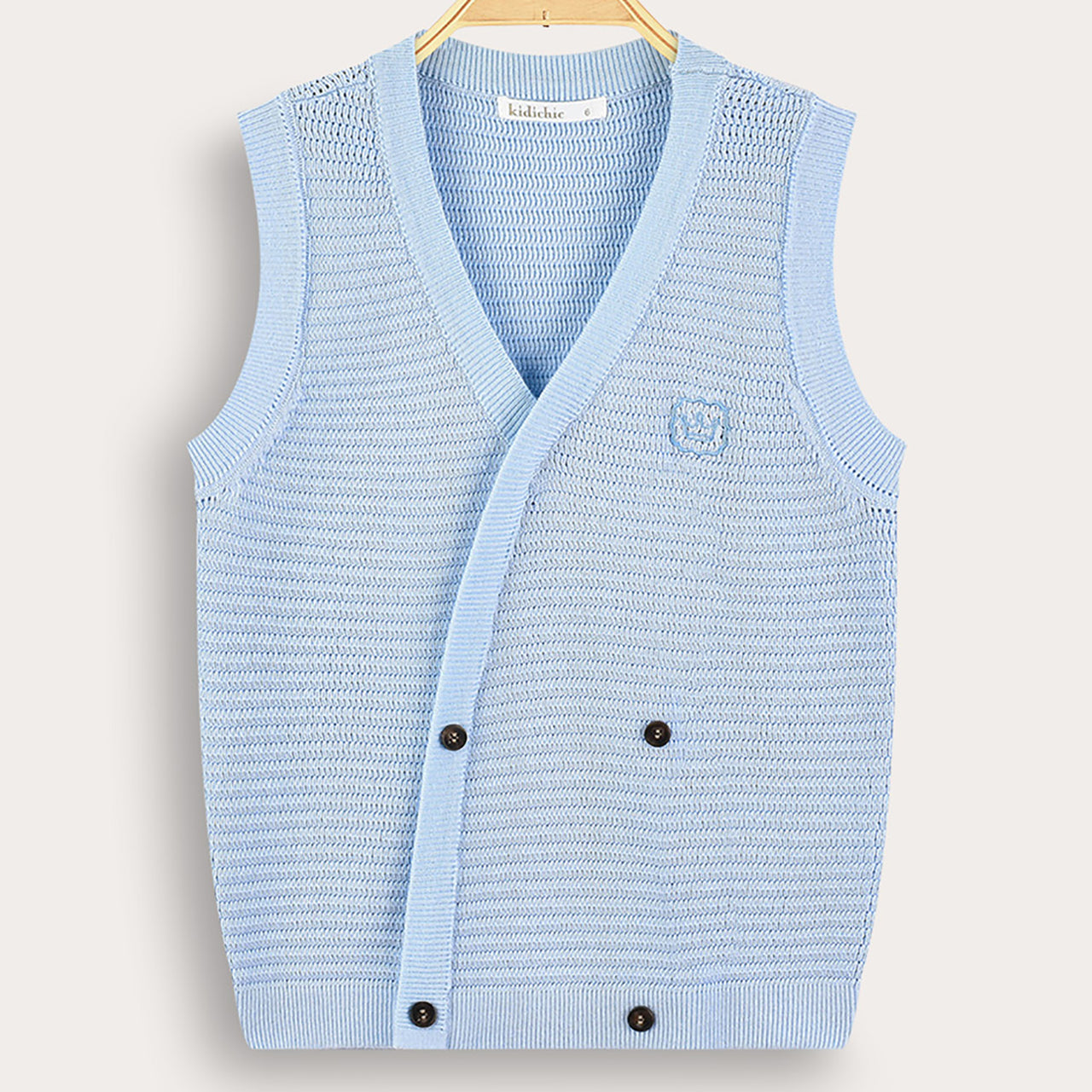 Knit Crochet Vest
